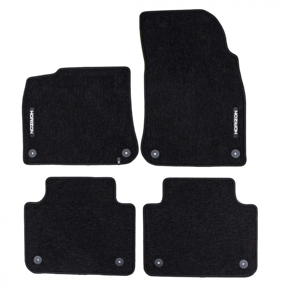 Car textile mats VW TOUAREG III (2018-...) HORIZON HR800091