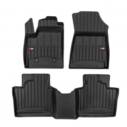Car floor mats black RENAULT ESPACE VI (2023-...) 3D FROGUM