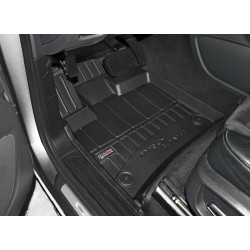 Car rubber floor mats black HONDA CR-V (2018-...) 3D FROGUM