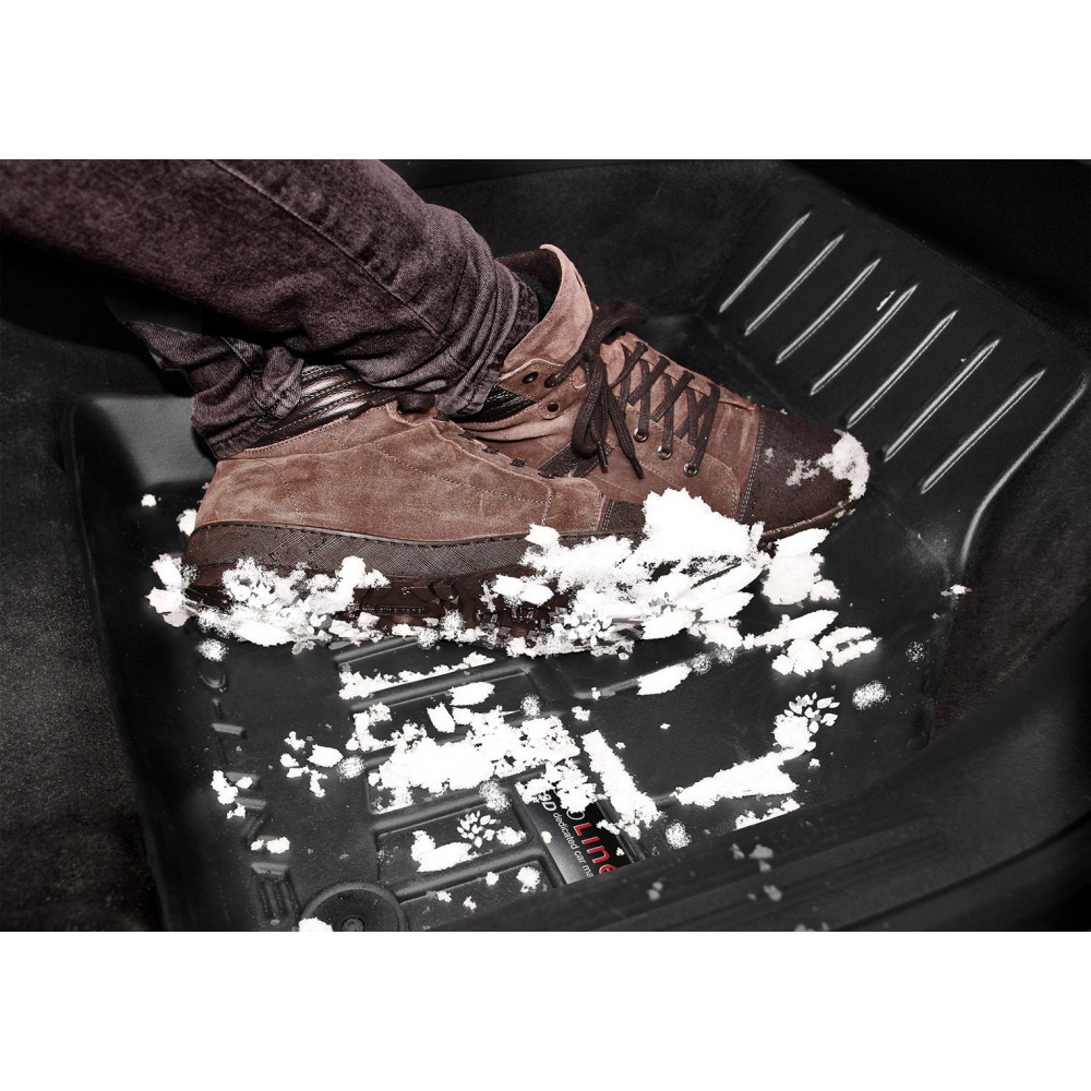 Auto paklāji gumijas melnie TOYOTA CELICA (1999-2005) 3D FROGUM