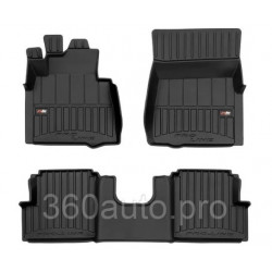 Car rubber floor mats black MB G-class W463 (1990-2018) 3D FROGUM