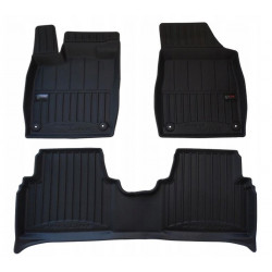 Car rubber floor mats black VW ID.3 (2020-...) 3D FROGUM