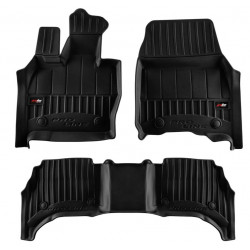 Автоковрики резиновые черные LAND ROVER RANGE ROVER SPORT III (2023-...) 3D FROGUM