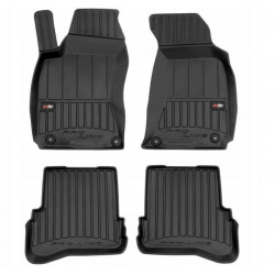 CAR RUBBER FLOOR MATS BLACK VW PASSAT B5 (1997-2005) 3D FROGUM