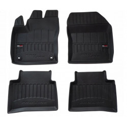 Car rubber floor mats black TOYOTA PRIUS (2015-...) 3D FROGUM