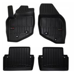 Car rubber floor mats black VOLVO V70/XC70 (2000-2007) 3D FROGUM