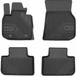 CAR RUBBER FLOOR MATS BLACK BMW X4 II G02 (2018-...) NO.77 FROGUM