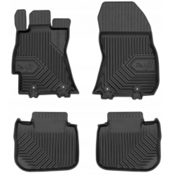 CAR RUBBER FLOOR MATS BLACK SUBARU LEGACY V (2009-2014) NO.77 FROGUM