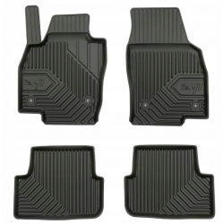 CAR RUBBER FLOOR MATS BLACK SEAT IBIZA V (2017-...) NO.77 FROGUM