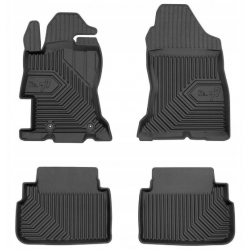 CAR RUBBER FLOOR MATS BLACK SUBARU IMPREZA V (2017-...) NO.77 FROGUM