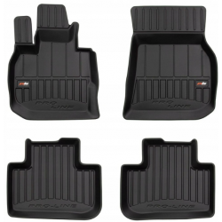 CAR RUBBER FLOOR MATS BLACK BMW X3 G01 (2017-…) 3D FROGUM 