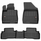 CAR RUBBER FLOOR MATS BLACK KIA SPORTAGE Hybrid (2021-...) 3D FROGUM