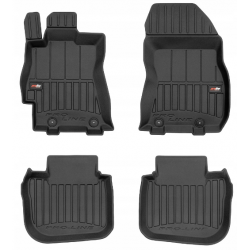 CAR RUBBER FLOOR MATS BLACK SUBARU LEGACY (2009-2014) 3D FROGUM