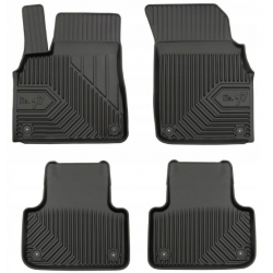 CAR RUBBER FLOOR MATS BLACK AUDI Q8 (2018-...) NO.77 FROGUM