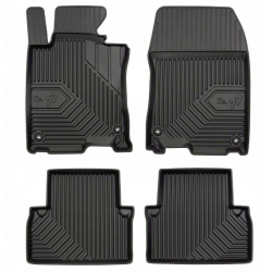 CAR RUBBER FLOOR MATS BLACK HONDA ACCORD VIII (2008-2015) NO.77 FROGUM