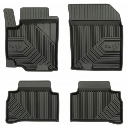 CAR RUBBER FLOOR MATS BLACK SUZUKI VITARA (2014-...) NO.77 FROGUM