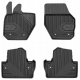 CAR RUBBER FLOOR MATS BLACK VOLVO S60/V60 (2010-2018) NO.77 FROGUM