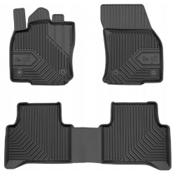 CAR RUBBER FLOOR MATS BLACK VOLKSWAGEN TOURAN (2015-...) NO.77 FROGUM