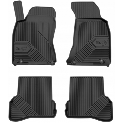 CAR RUBBER FLOOR MATS BLACK VOLKSWAGEN PASSAT B5 (1996-2005) NO.77 FROGUM