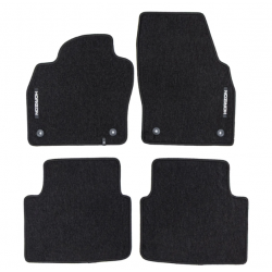 Автоковрики тканевые черные Skoda Kamiq (2019-...) HORIZON HR458772
