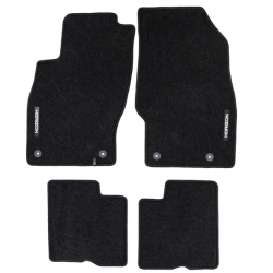 Auto tekstiilmatid mustad Opel Corsa D (2006-2014) HORIZON HR458949