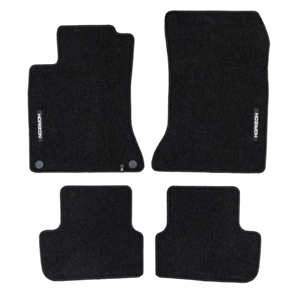 Автоковрики тканевые черные MB A-Class W176 (2012-2018) HORIZON HR466289