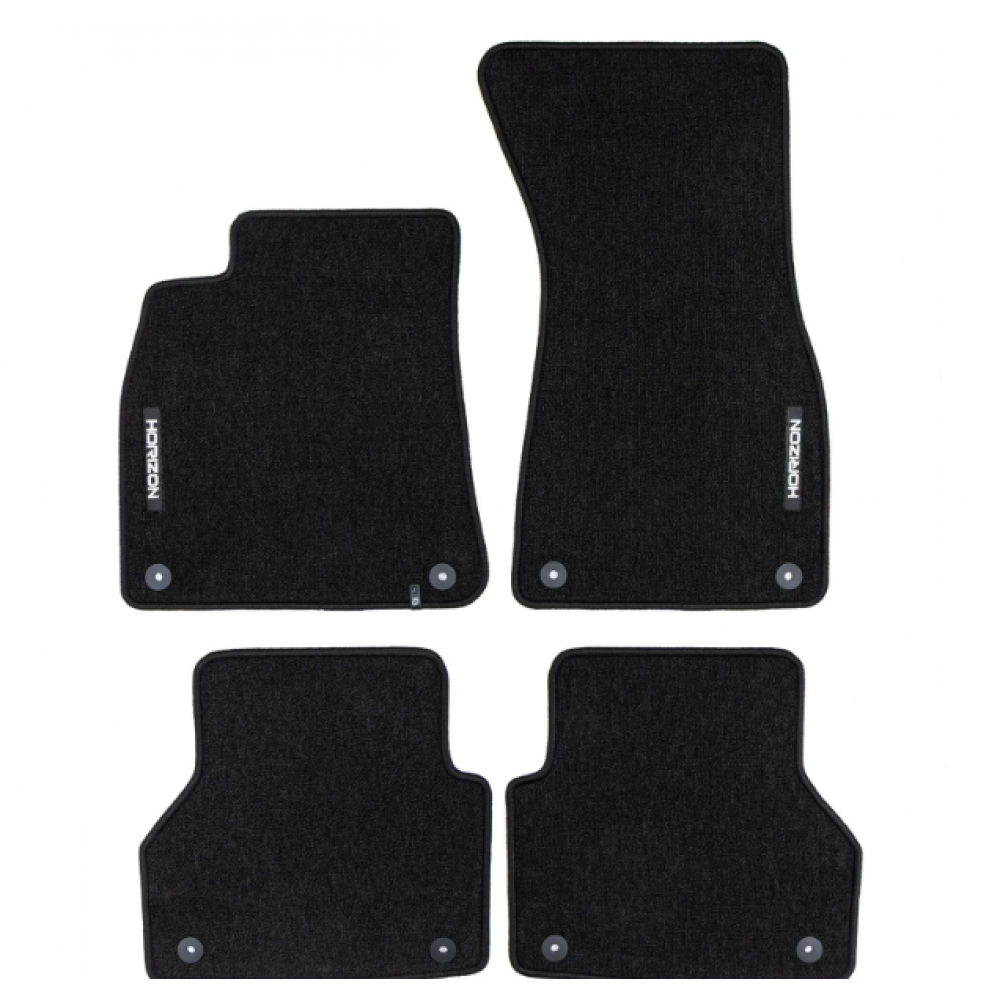 Car textile mats Audi A6 C8 (2018-...) HORIZON HR466494