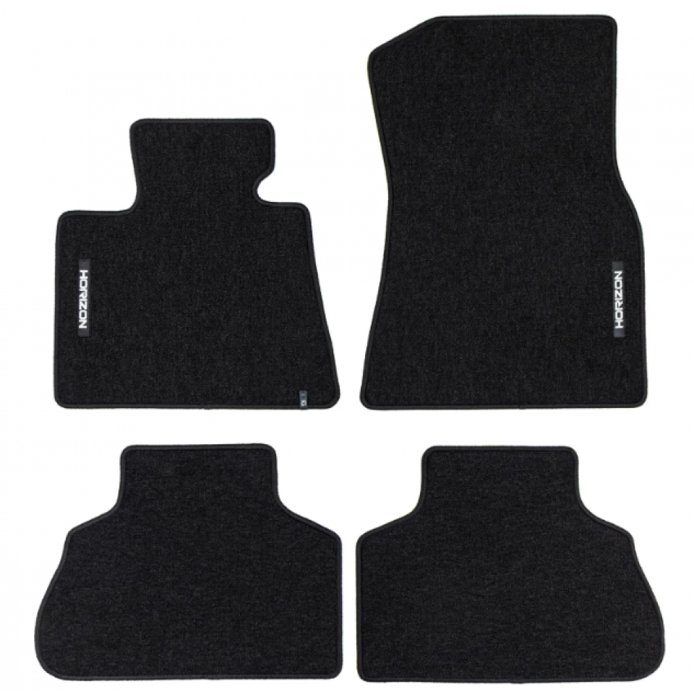 Автоковрики тканевые черные BMW X5 G05 (2018-...) HORIZON HR466609