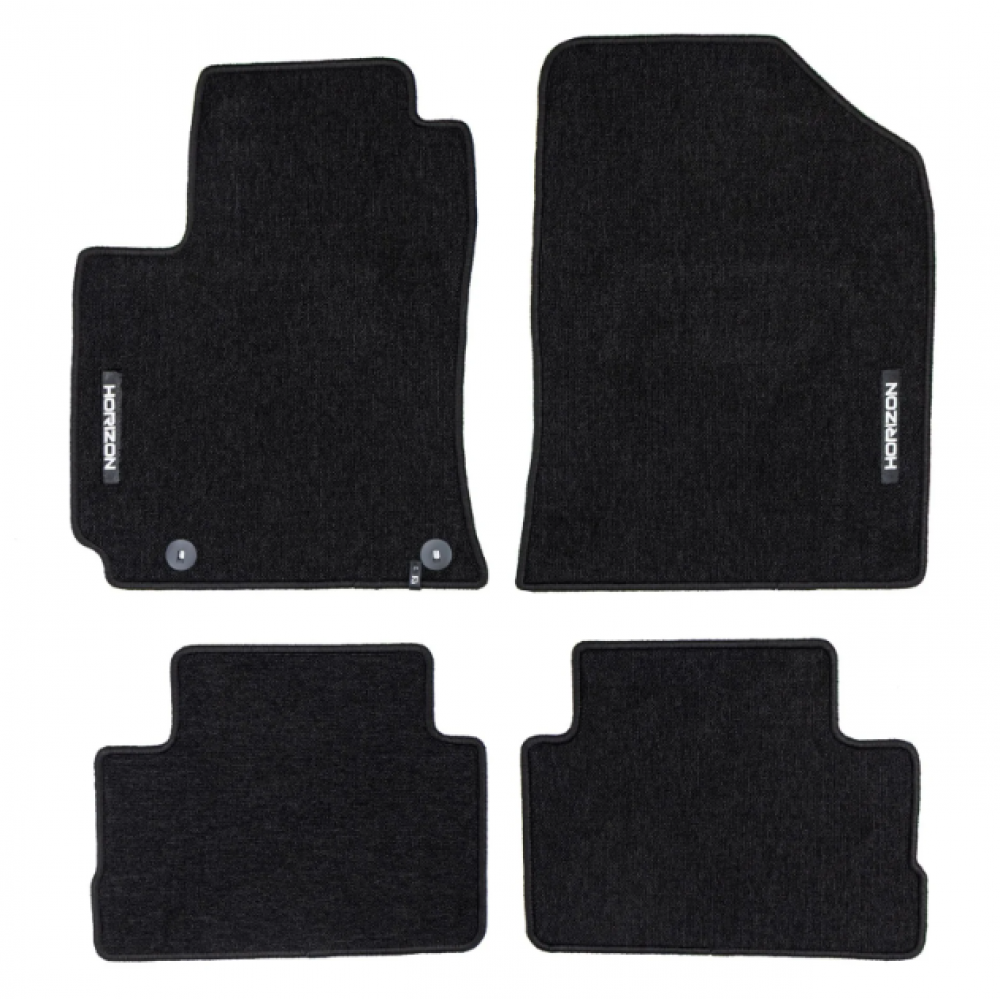 Car textile mats Hyundai Kona (2017-2020) HORIZON HR466944