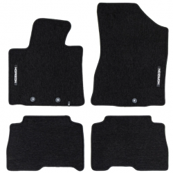 Auto tekstiilmatid mustad Kia Sorento III (2014-2020) HORIZON HR467453