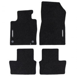 Auto tekstiilmatid mustad Nissan Juke II (2019-...) HORIZON HR467606