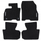 Auto tekstiilmatid mustad Nissan Leaf II (2017-...) HORIZON HR467613