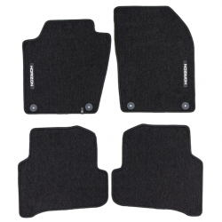 Автоковрики тканевые черные Skoda Fabia (2014-2022) HORIZON HR469945