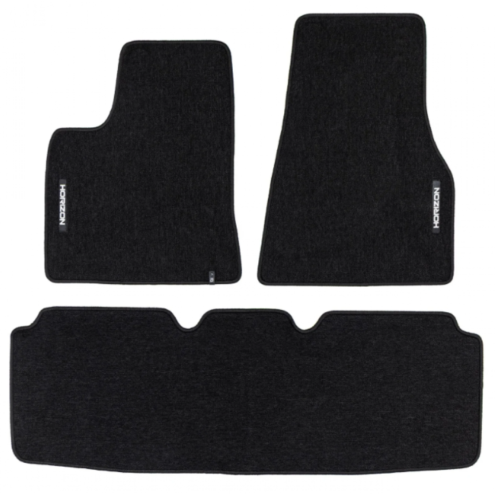 Kangasmattosarja musta Tesla Model S (2012-...) HORIZON HR480353