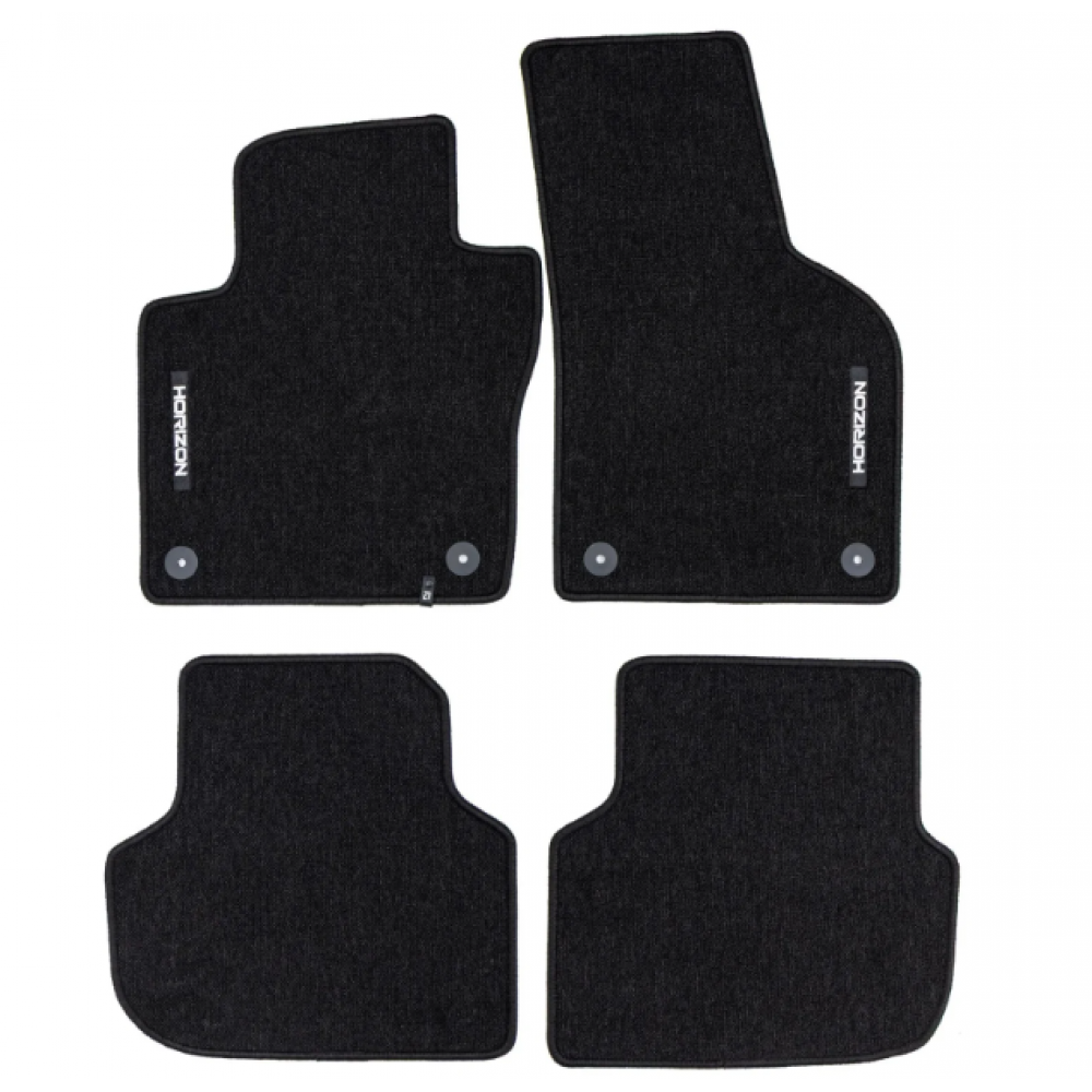 Car textile mats VW Jetta (2010-2018) HORIZON HR800053