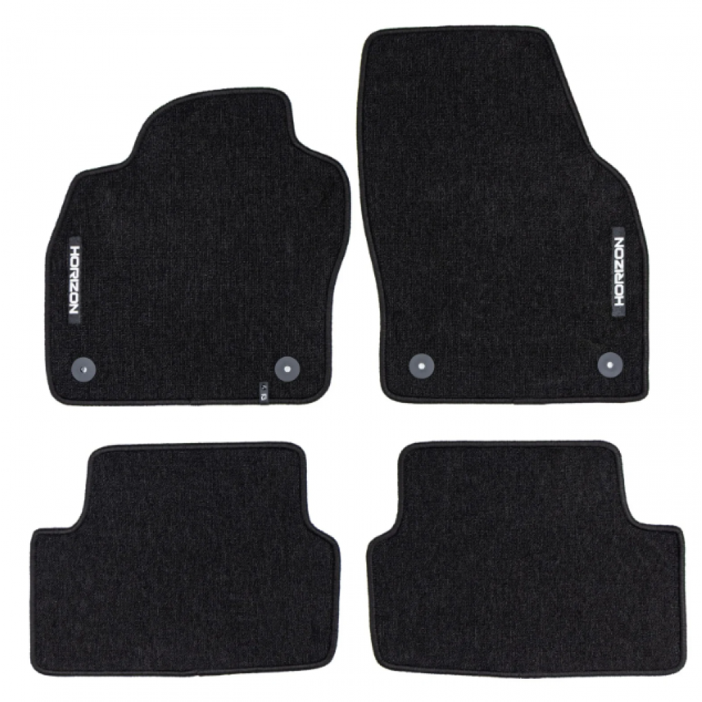 Car textile mats VW Polo (2017-...) HORIZON HR800060