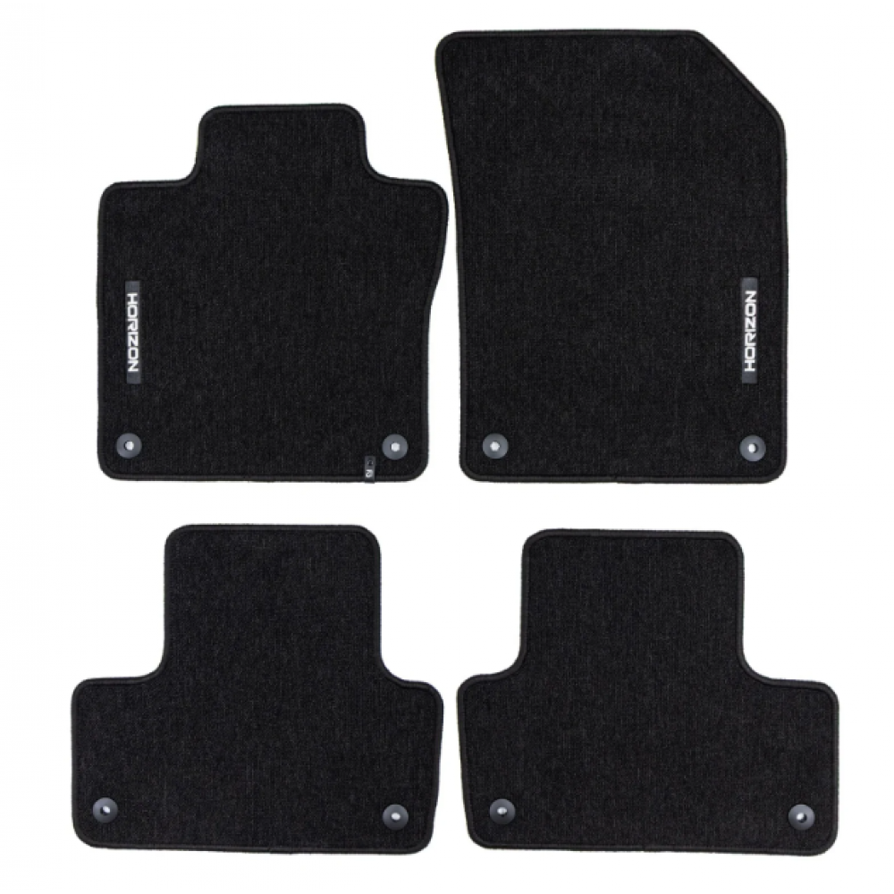 Kangasmattosarja musta Volvo XC60 II (2017-...) HORIZON HR800190