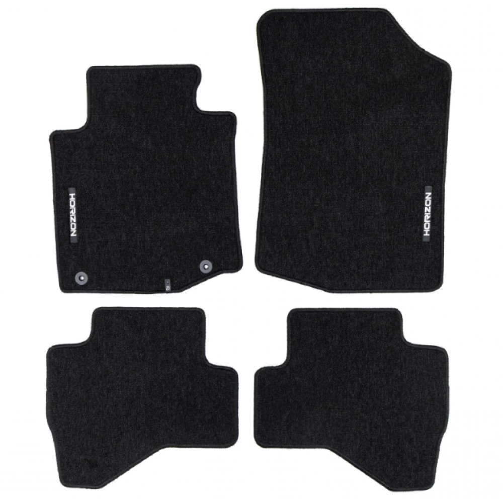Kangasmattosarja musta Citroën C1 (2005-2014) HORIZON HR458796