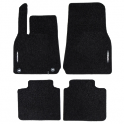 Auto tekstiilmatid mustad Tesla Model Y (2020-...) HORIZON HR459014