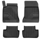 CAR RUBBER FLOOR MATS BLACK MB A-KLASS W176 (2012-2018 ) NO.77 FROGUM