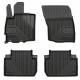 CAR RUBBER FLOOR MATS BLACK MITSUBISHI OUTLANDER III (2012-...) NO.77 FROGUM