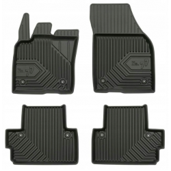 CAR RUBBER FLOOR MATS BLACK VOLVO C30 (2006-2012) NO.77 FROGUM