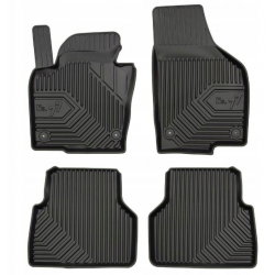 CAR RUBBER FLOOR MATS BLACK VOLKSWAGEN TIGUAN I (2007-2016) NO.77 FROGUM