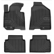 CAR RUBBER FLOOR MATS BLACK HYUNDAI IX35 (2009-2015) NO.77 FROGUM