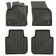 CAR RUBBER FLOOR MATS BLACK SKODA KODIAQ (2016-...) NO.77 FROGUM