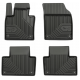 CAR RUBBER FLOOR MATS BLACK VOLVO XC90 II (2015-...) NO.77 FROGUM