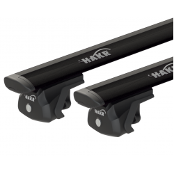 Auto jumta bagāžnieks *HAKR ALU WING* BMW 5 E61 Touring ar ražotāja reliņiem (2003-2010)