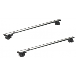 Auto jumta bagāžnieks *HAKR ALU WING* RENAULT TRAFIC/OPEL VIVARO ar reliņiem (2001-2014)