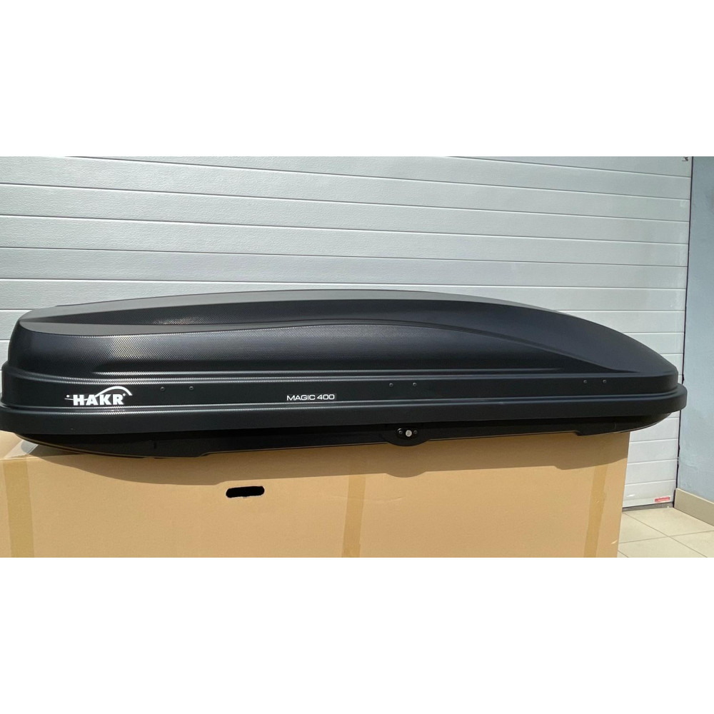 Roof box HAKR MAGIC 400 BLACK CARBON (HV2401)