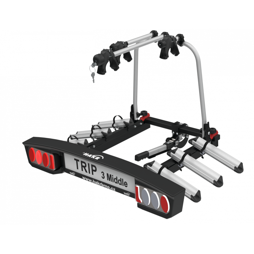 Velo turētājs uz farkopa HAKR TRIP MIDDLE 3 (3 divriteņiem)